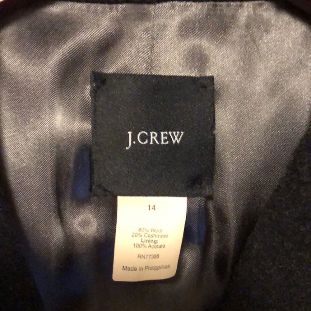 ❤️ JCrew Wool and Cashmere Coat - Picture 3 of 6